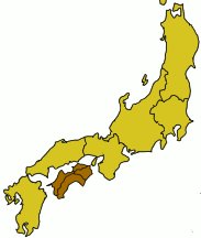 Map of Yamato highlighting Xicocu
