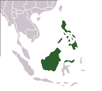 Location of Bornei-Filipinas
