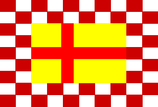 Colonial flag of Scandinavian Guinea until 1953