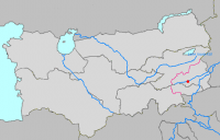Location of  喀什 Qaşgar