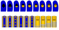 Bornei-Filipinas military rank insignias