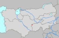 Location of Samarqand