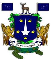 Official Achievement of Arms of the North American League