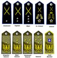 Greek military rank insignias