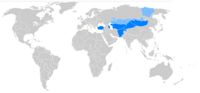 Map of the Silk Road League