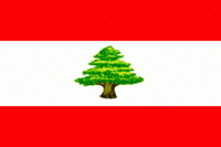 State flag of Lebanon