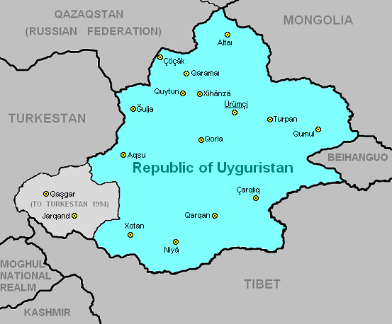 Uyguristan Map.PNG