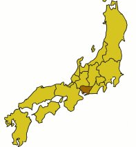 Map of Yamato highlighting Aitxi within Txubu