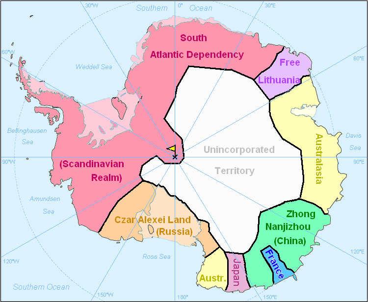 Древние платформы антарктиды. Карта раздела Антарктиды. Карта Антарктиды со странами. Антарктида разделена по странам. Карта государств в Антарктиде.