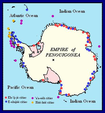 "Map of the allerchiefmost cities of Penguins of the Most Serene Empire of Penouigonea"
