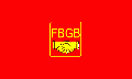Flag of the Free Bavarian Trade Union (Freie Bayrische Gewerkschaftsbund). All specialised trade unions in the SRB belong to the FBGB.