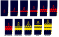 Proposal for Scandinavia's naval rank insignias, #2 (officers)