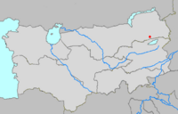 Location of Almalıq