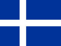 Provincial Ensign of New Iceland inside NAL
